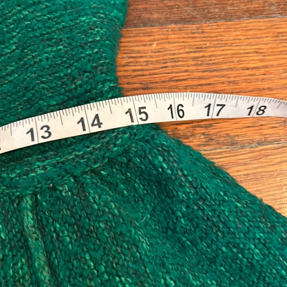 FREE PEOPLE Green Loch Raven Sweater Button Front Jacket Wool Blend Women’s XS - Picture 16 of 16